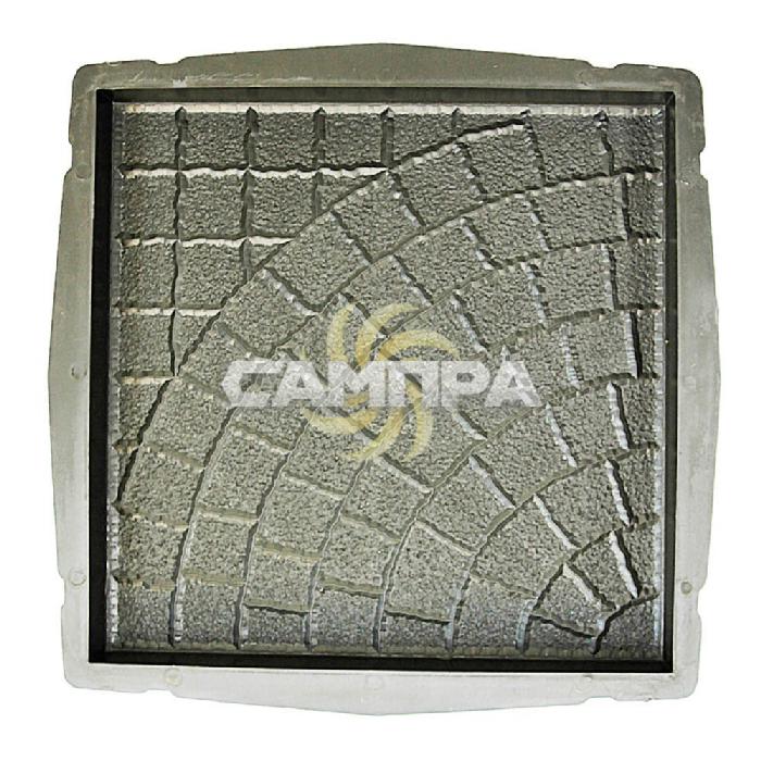 Форма для тротуарной плитки 72/8 Квадрат Паутинка фото 1